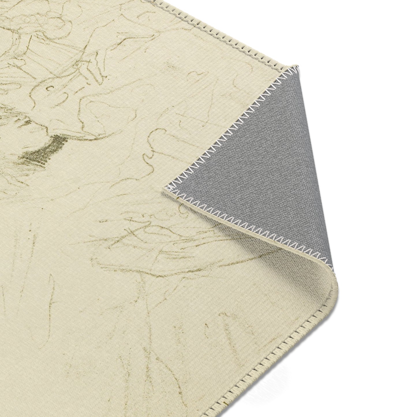 Henri de Toulouse-Lautrec - Cover for L'exemple de Ninon de Lenclos amoureuse | Area Rug