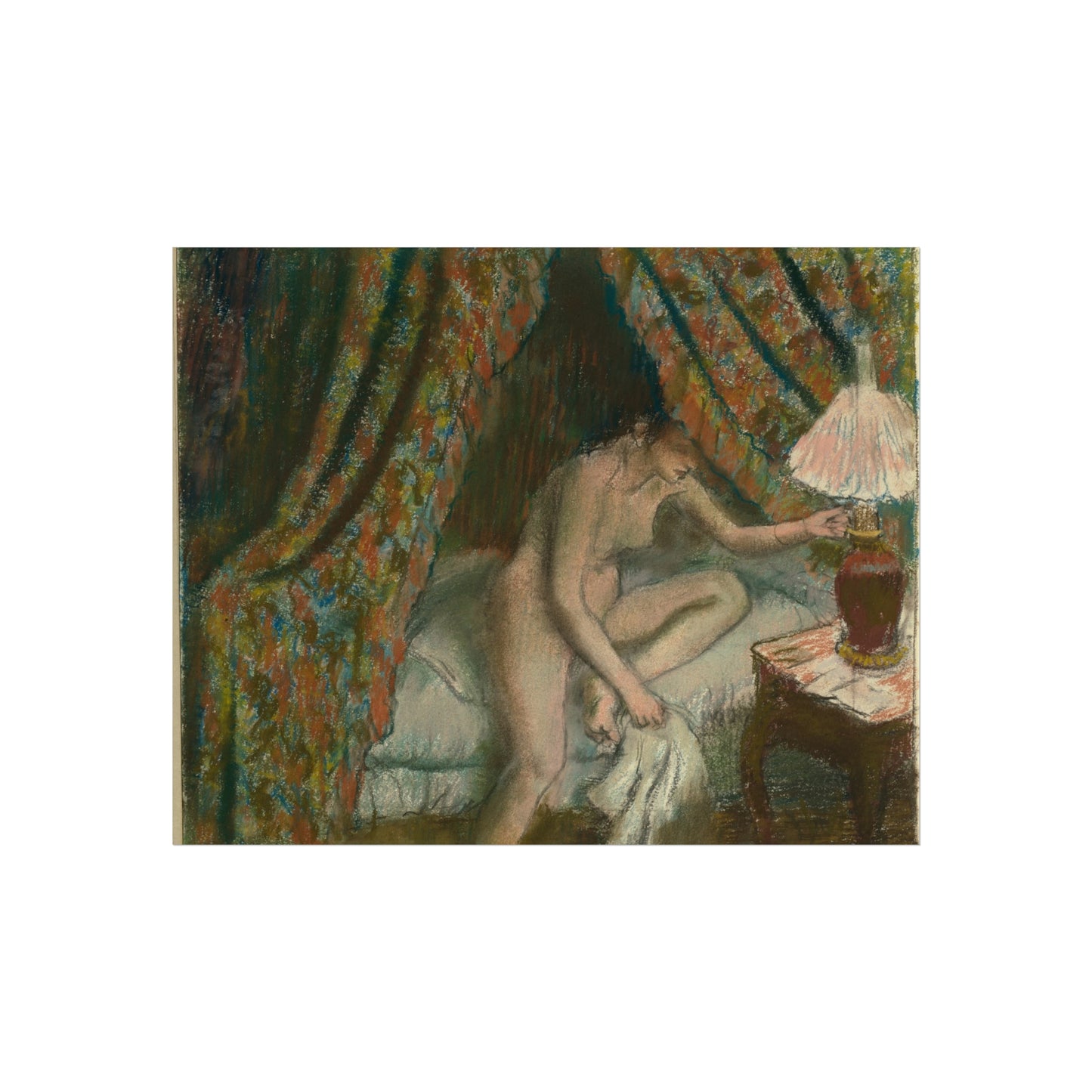 Hilaire Germain Edgar Degas - Retiring | Fine Art Poster