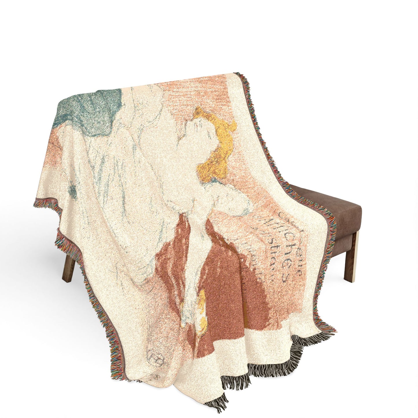 Henri de Toulouse-Lautrec - Debauchery (second plate) | Woven Tapestry Blanket