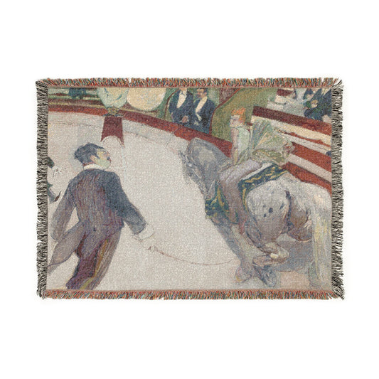 Equestrienne — Toulouse-Lautrec Tapestry Blanket