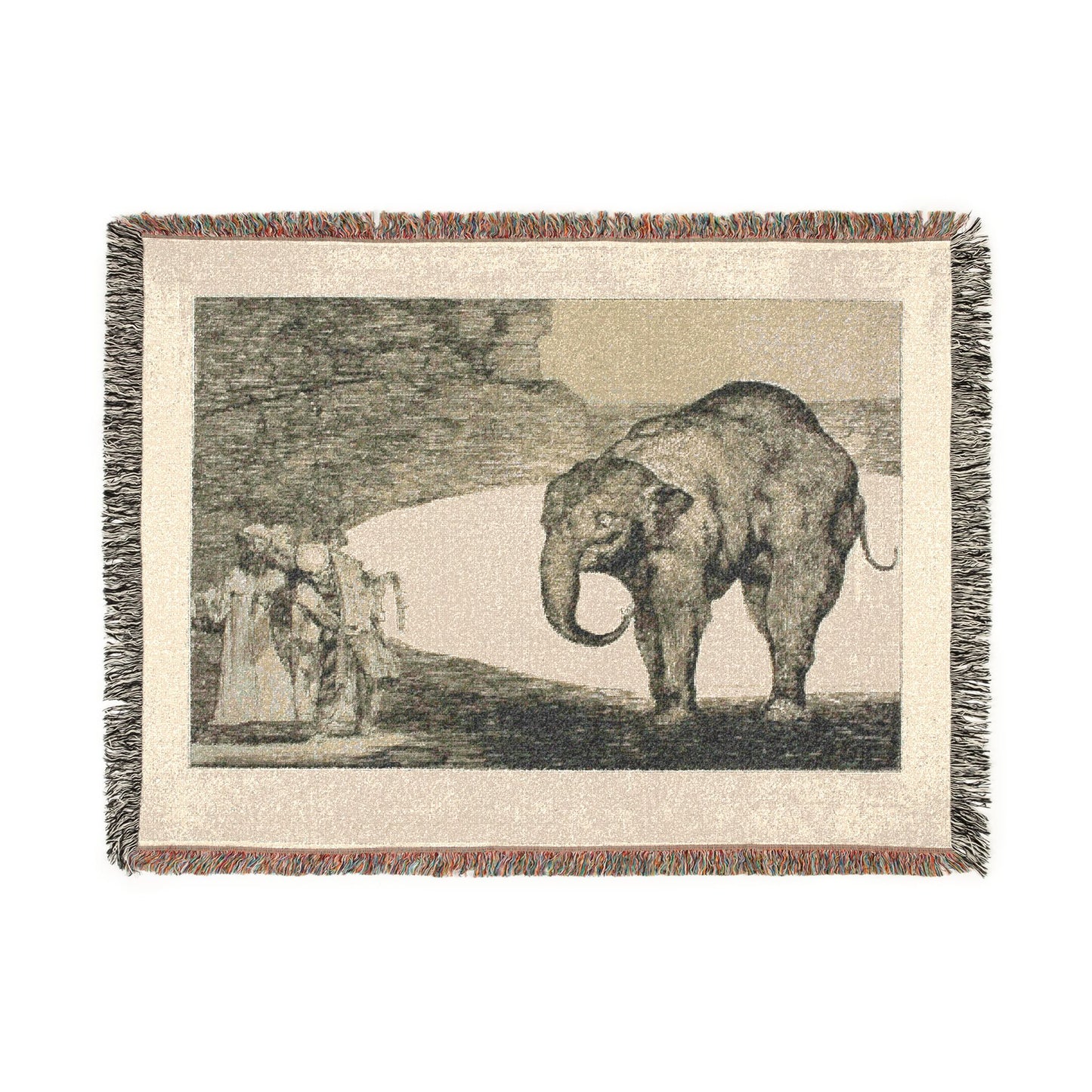 Francisco José de Goya y Lucientes - Animal Folly, from Disparates | Woven Tapestry Blanket