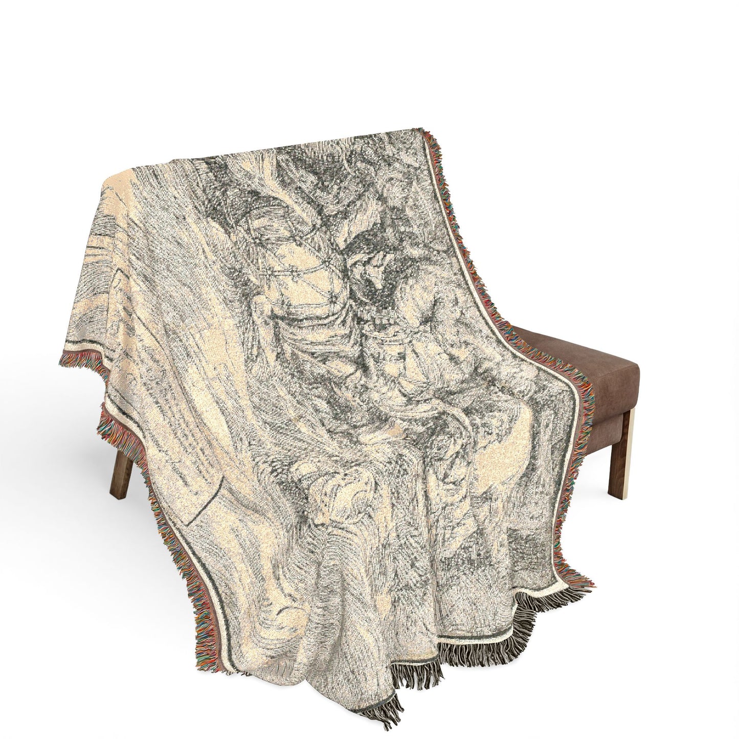 Titian - The Submersion of Pharaoh's Army in the Red Sea | Woven Tapestry Blanket