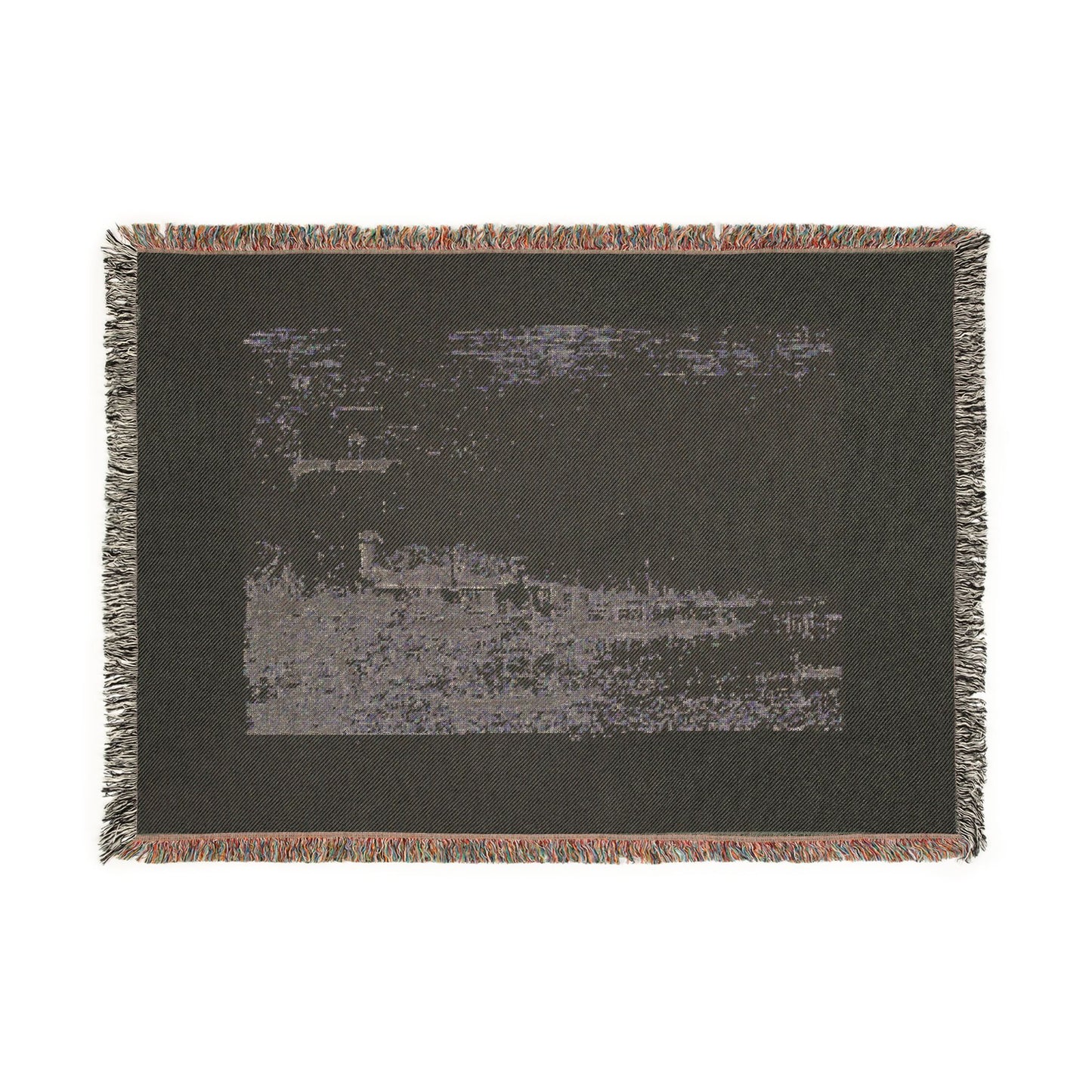 Canaletto - The Tower of Malghera, from Vedute | Woven Tapestry Blanket