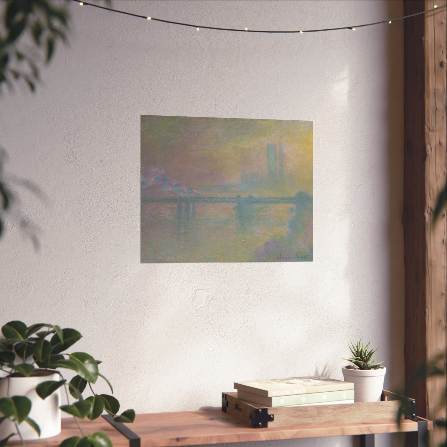 Claude Monet - Charing Cross Bridge, London | Fine Art Poster
