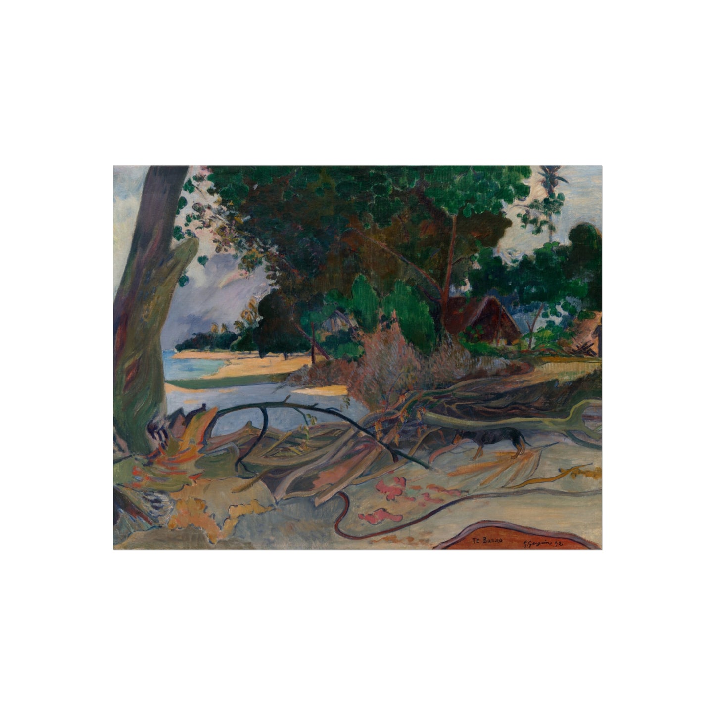 Paul Gauguin - Te burao (The Hibiscus Tree) | Fine Art Poster