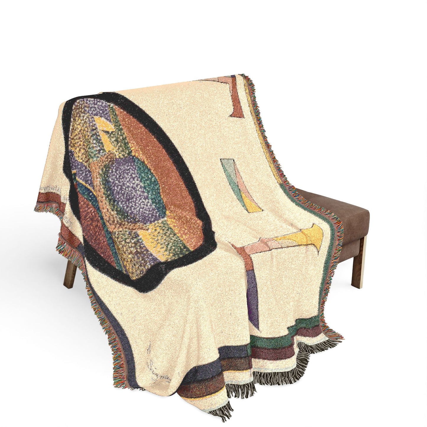 Paul Signac - Chromatic Circle | Woven Tapestry Blanket