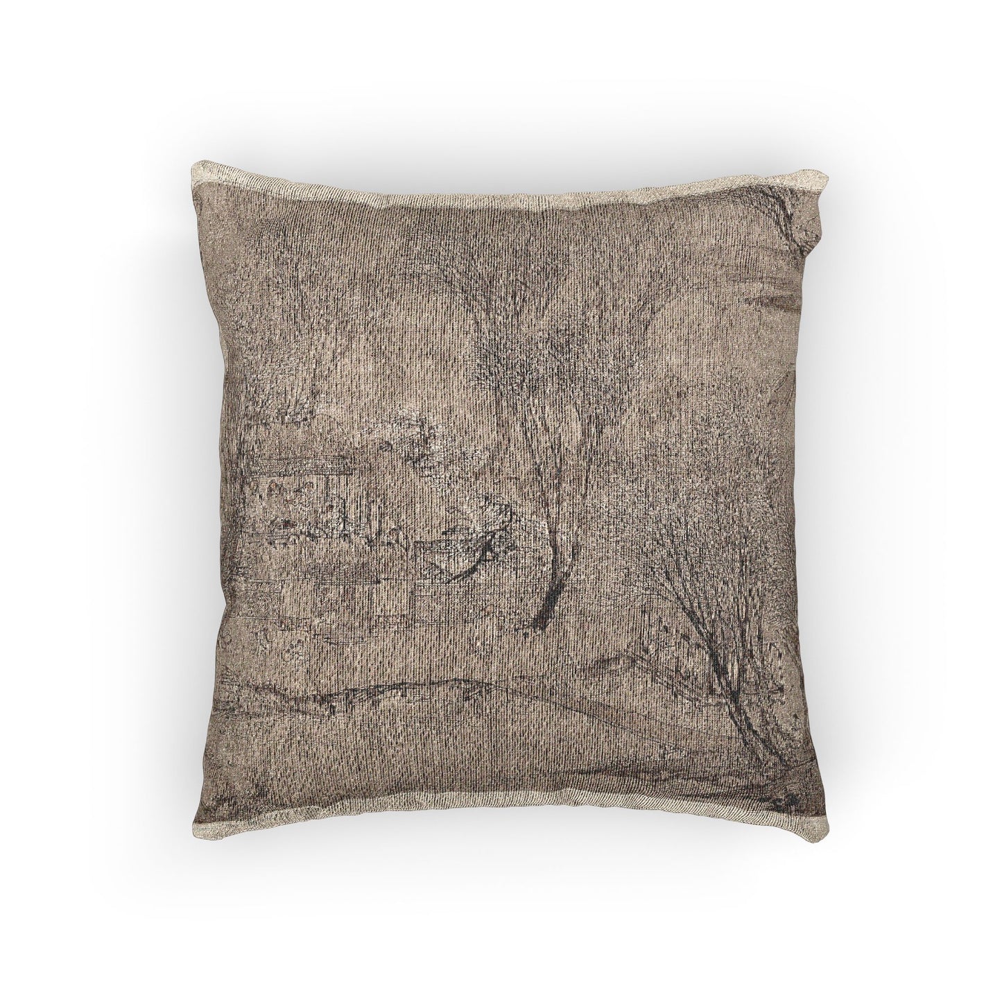 115_new-year-s-day-in-a-village-at-stone-lake | Woven Pillow