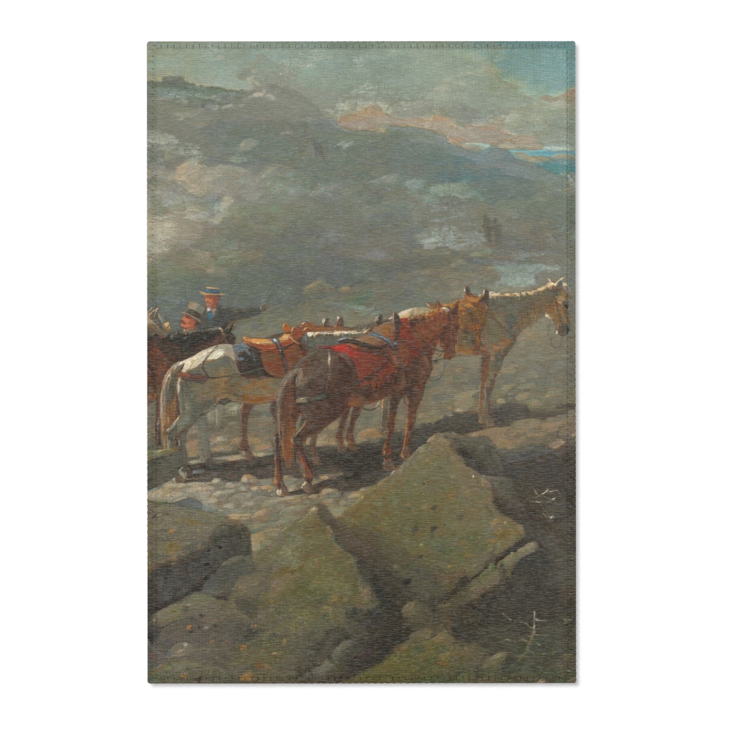 Winslow Homer - Mount Washington | Area Rug