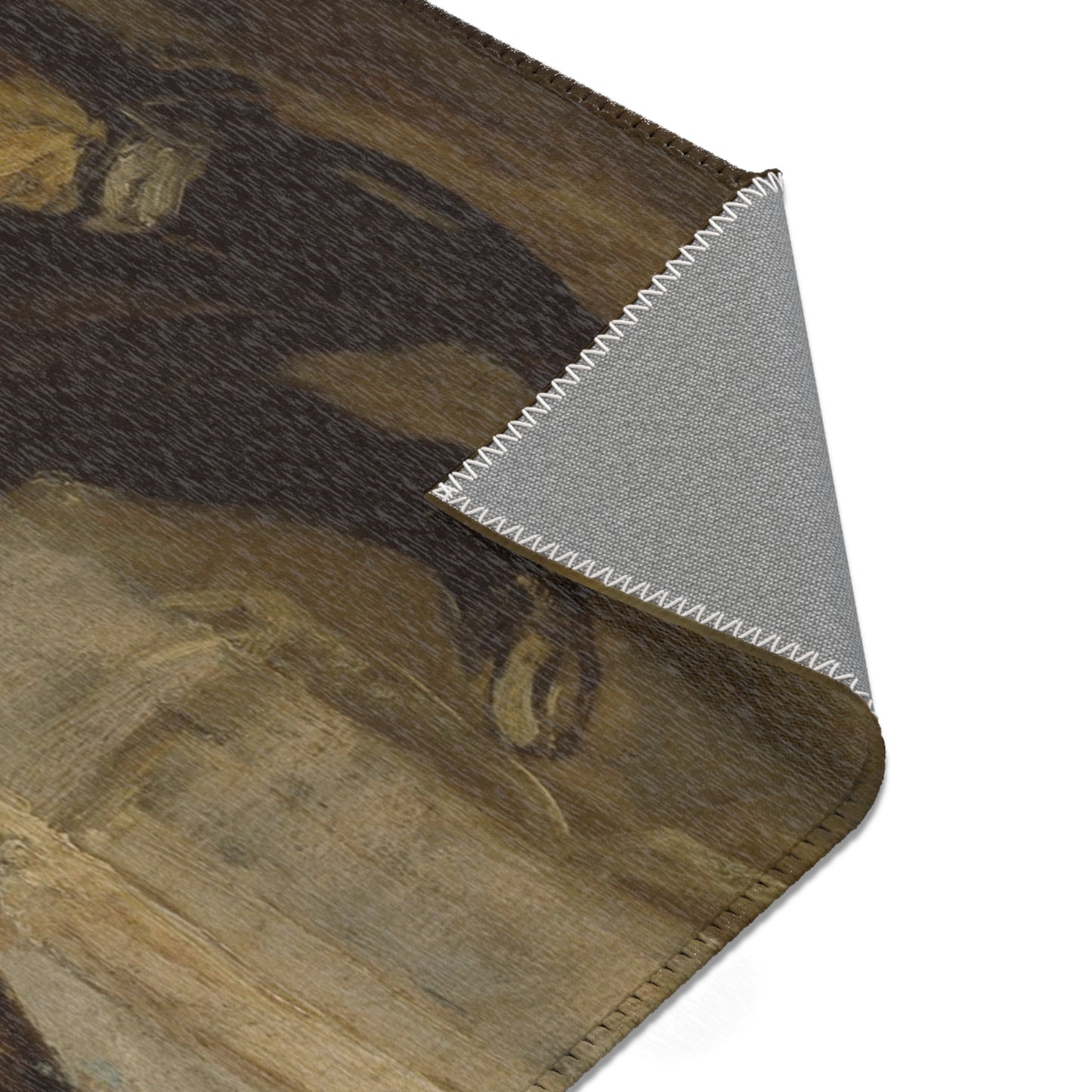 Francisco José de Goya y Lucientes - Friar Pedro Clubs El Maragato with the Butt of the Gun | Area Rug
