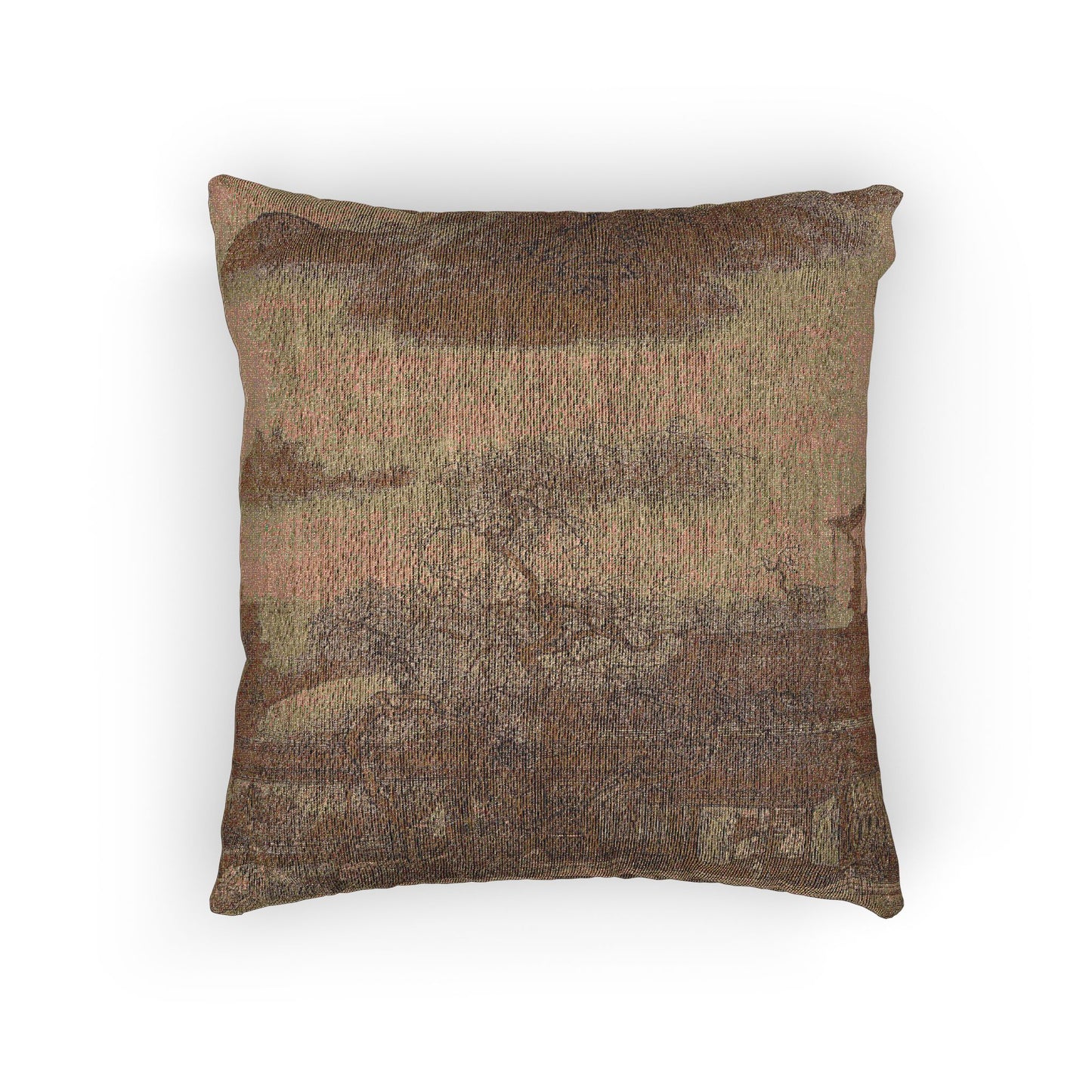 055_viewing-plum-blossoms-with-warm-wine | Woven Pillow