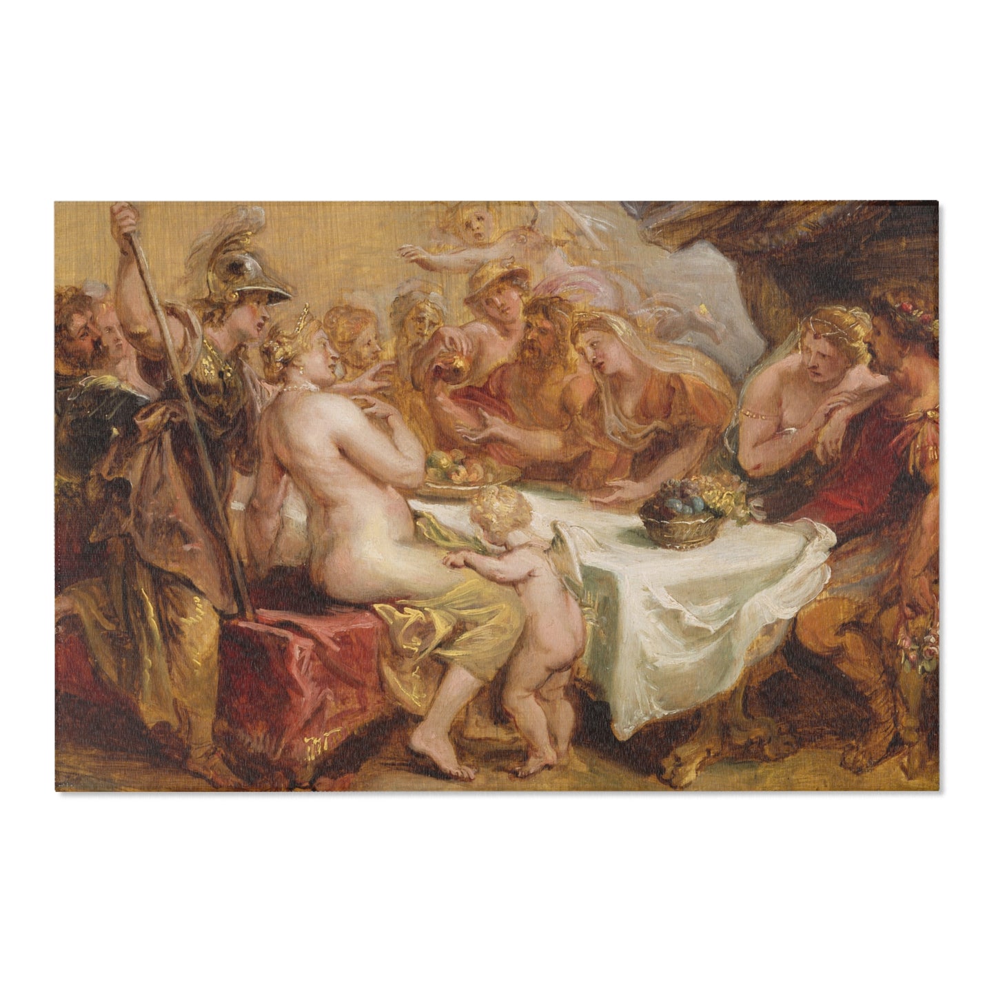 Peter Paul Rubens - The Wedding of Peleus and Thetis | Area Rug