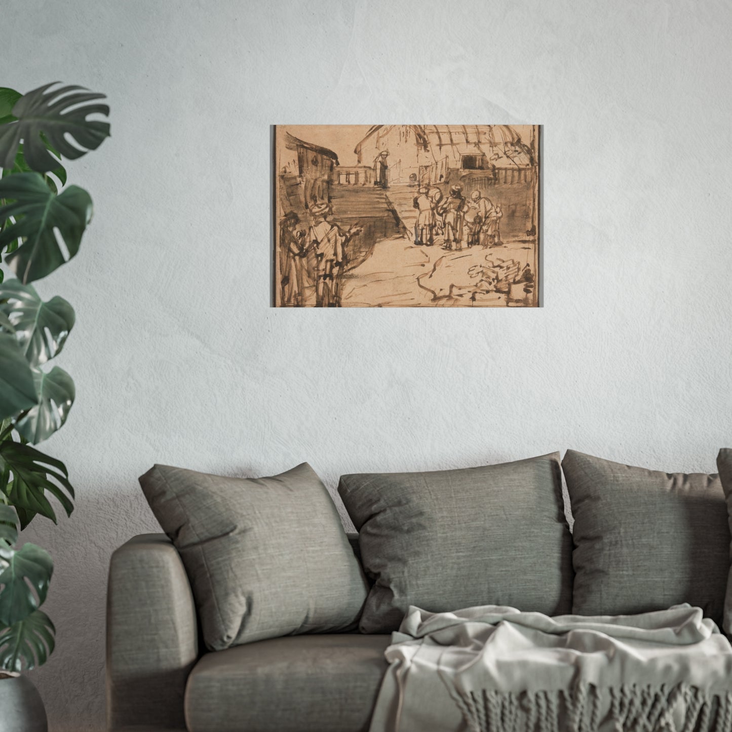 Rembrandt van Rijn - Noah's Ark | Fine Art Poster