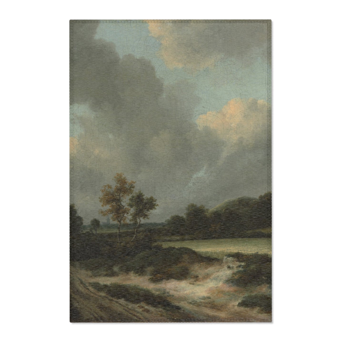 Jacob van Ruisdael - Grainfields | Area Rug