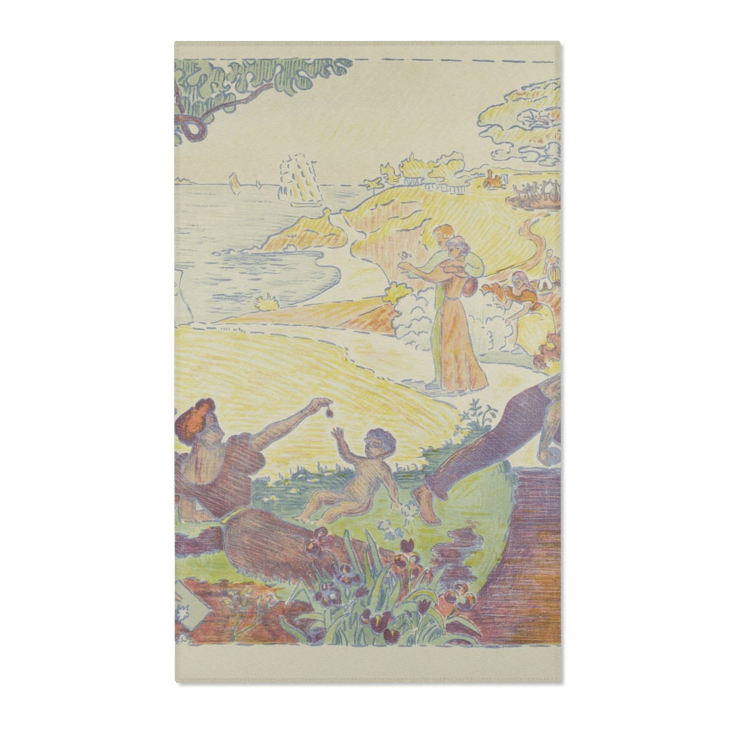 Paul Signac - In Times of Harmony | Area Rug