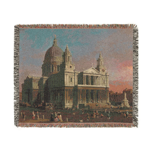 St. Paul's Cathedral — Canaletto Tapestry Blanket