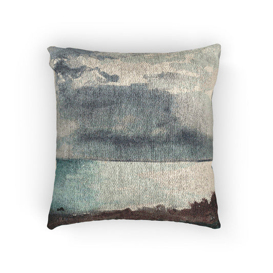 Breaking Storm, Coast of Maine — Homer Pillow