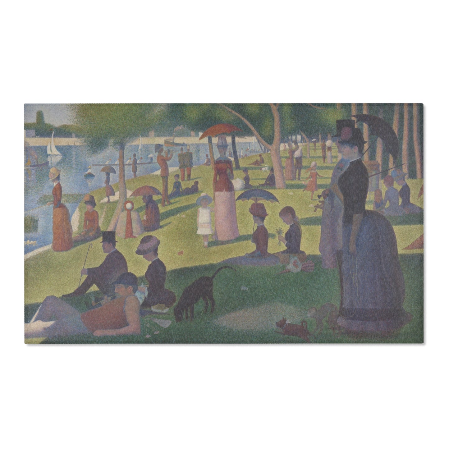 Georges Seurat - A Sunday on La Grande Jatte — 1884 | Area Rug