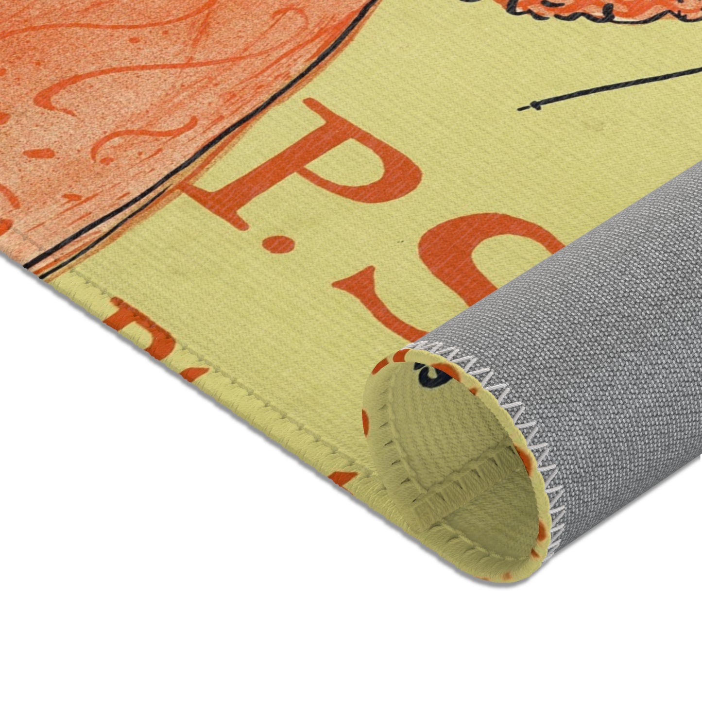 Henri de Toulouse-Lautrec - The Photographer Sescau | Area Rug
