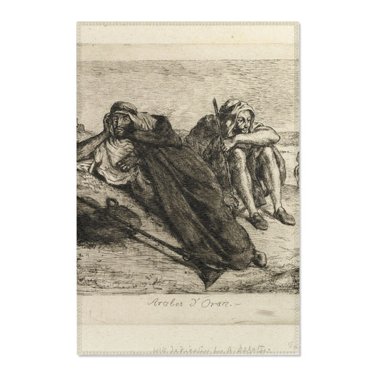 Arabs of Oran — Delacroix Area Rug