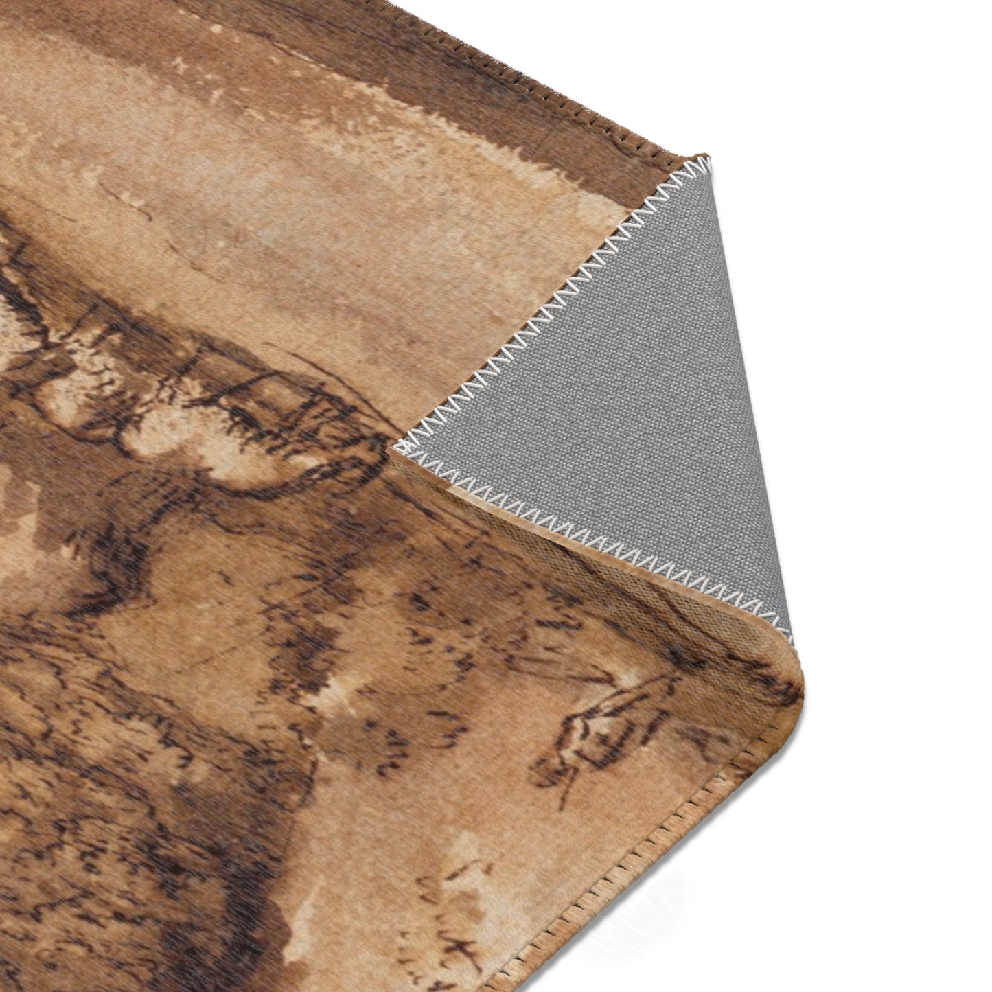 Claude Lorrain - A Rocky Hillside | Area Rug