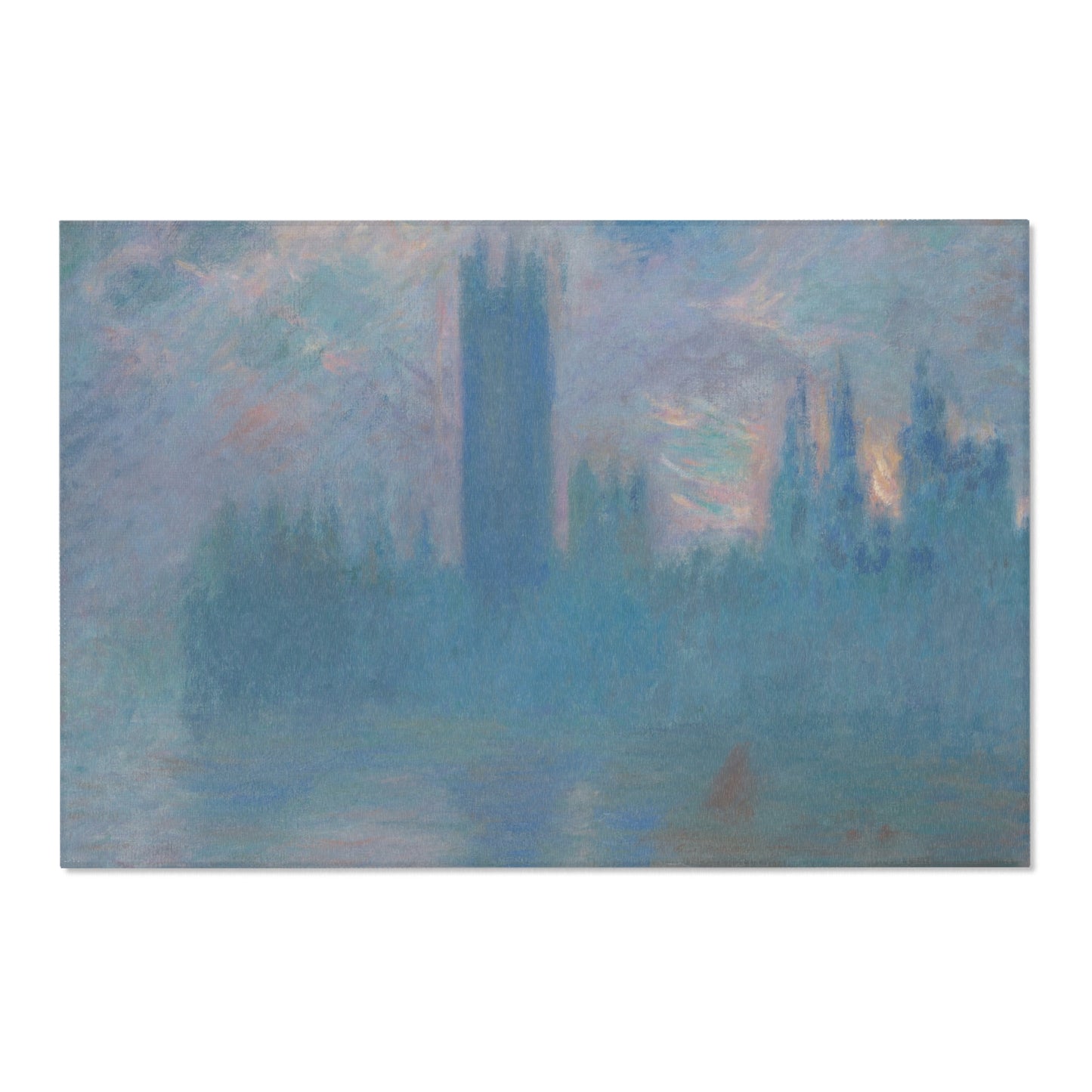 Claude Monet - Houses of Parliament, London | Area Rug