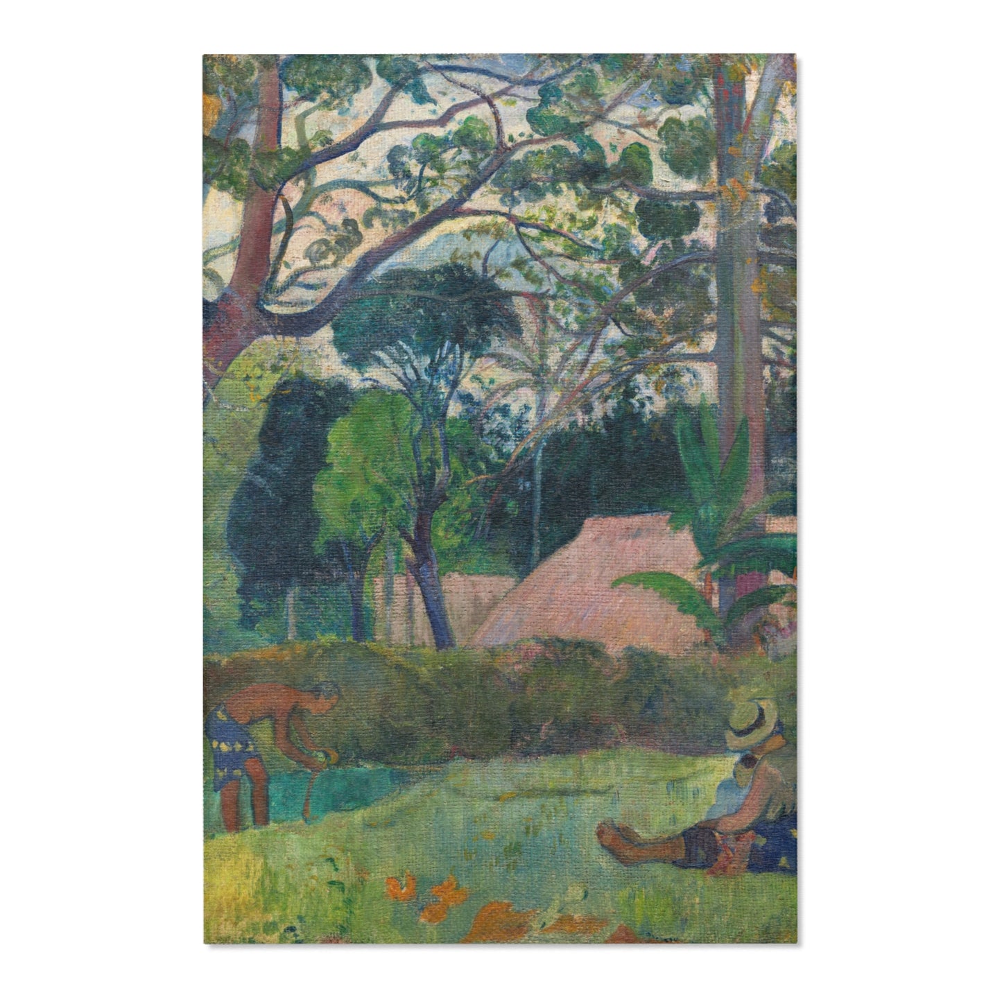 Paul Gauguin - Te raau rahi (The Big Tree) | Area Rug