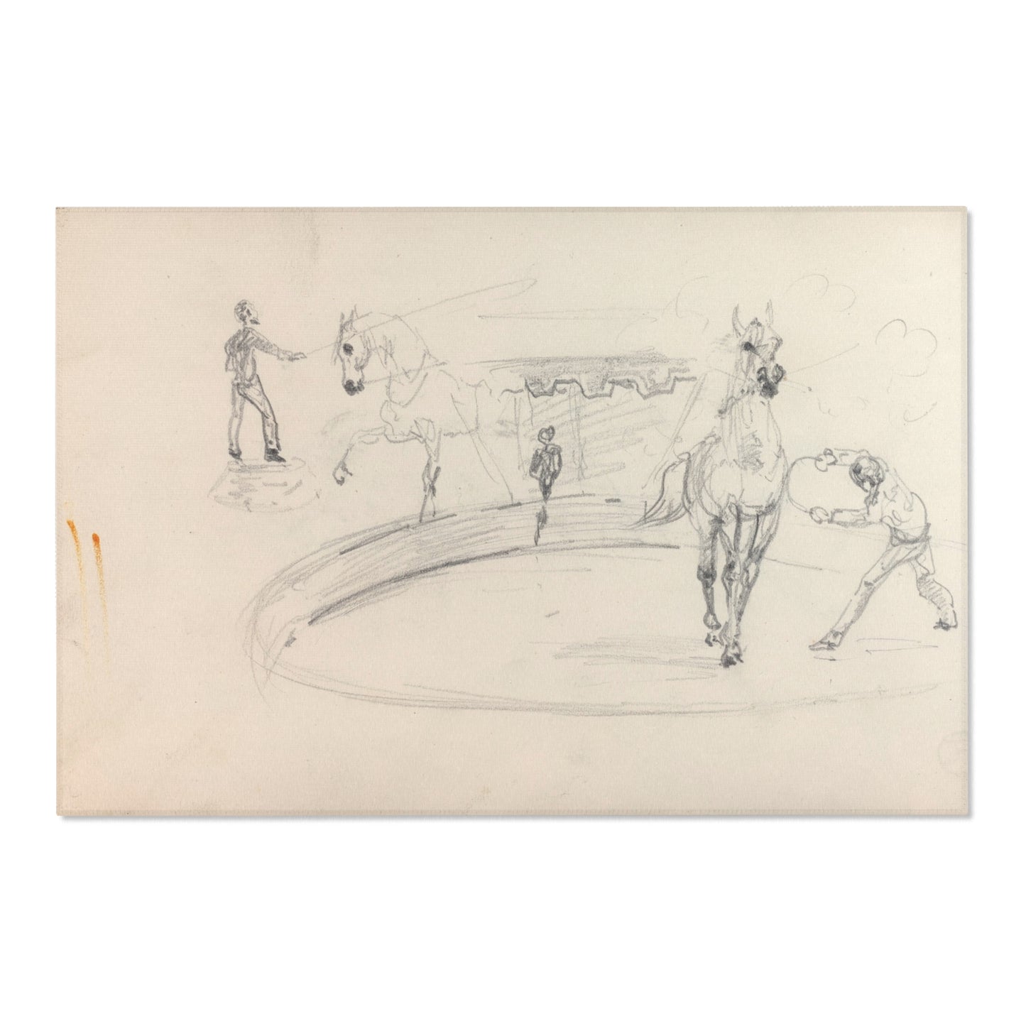 Henri de Toulouse-Lautrec - Sketchbook, 1880 | Area Rug