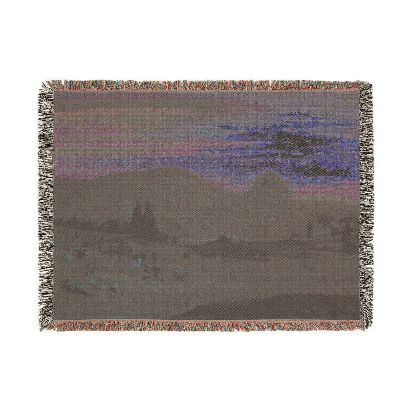 George Inness - Summer in the Catskills | Woven Tapestry Blanket