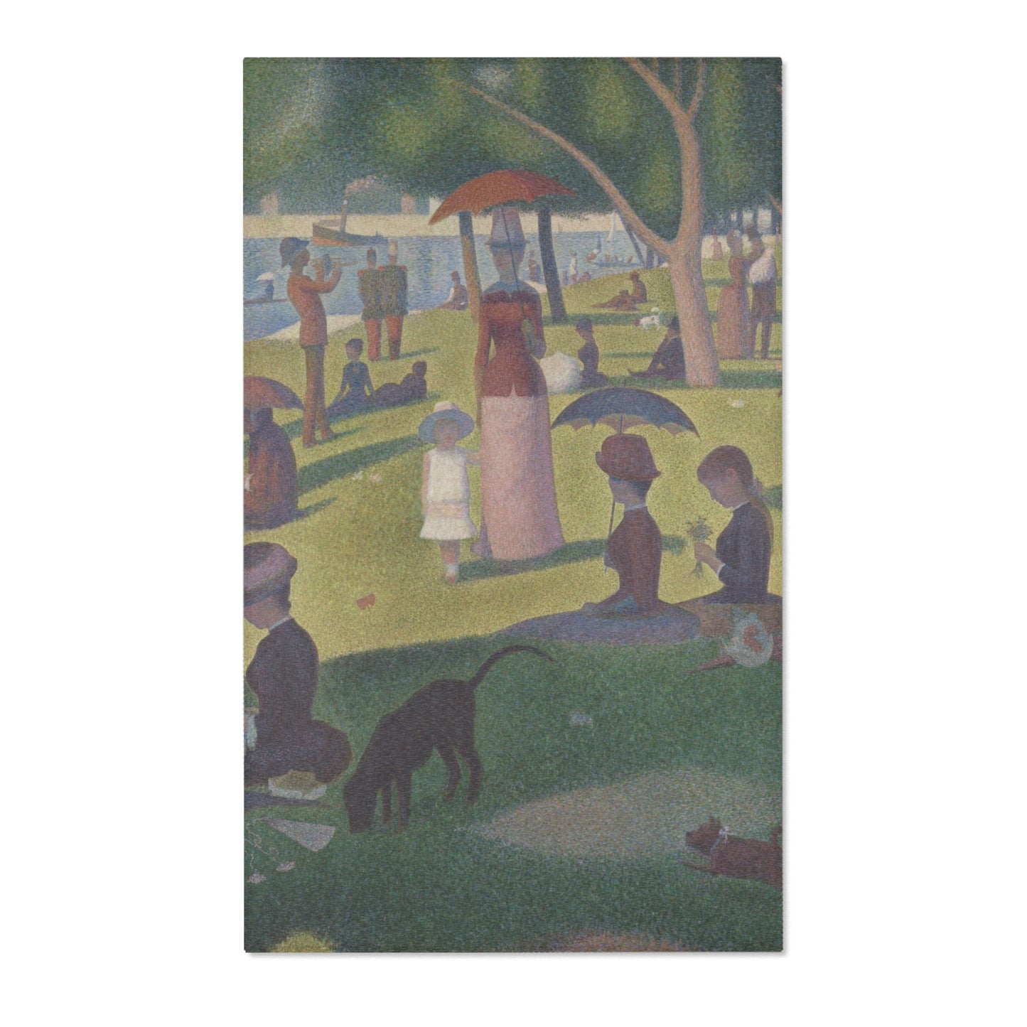 Georges Seurat - A Sunday on La Grande Jatte — 1884 | Area Rug