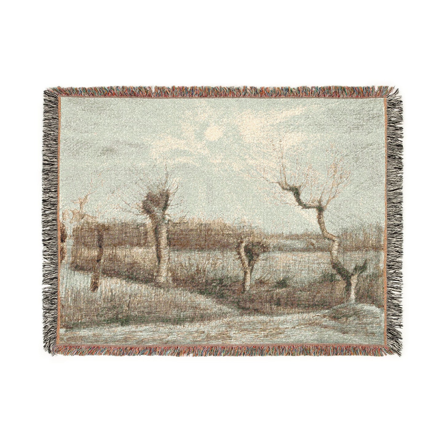 Vincent van Gogh - Tetards (Pollards) | Woven Tapestry Blanket