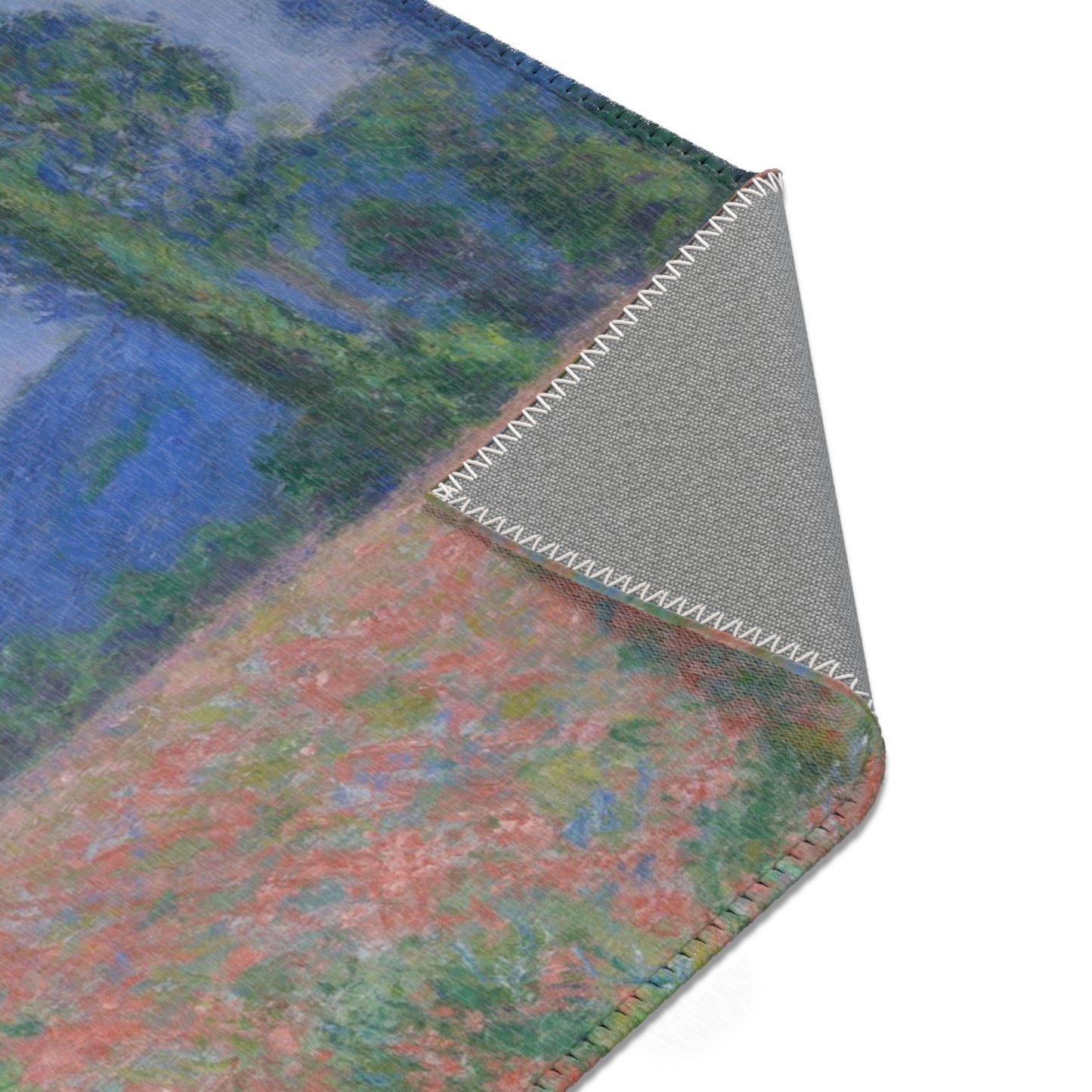 Claude Monet - Poppy Field (Giverny) | Area Rug