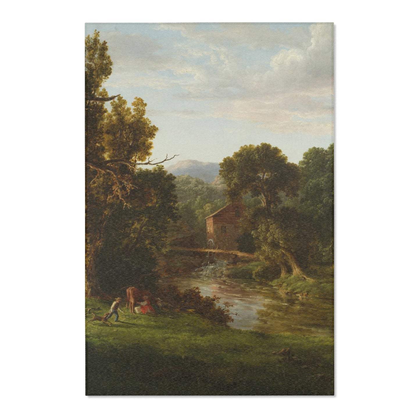 George Inness - The Old Mill | Area Rug