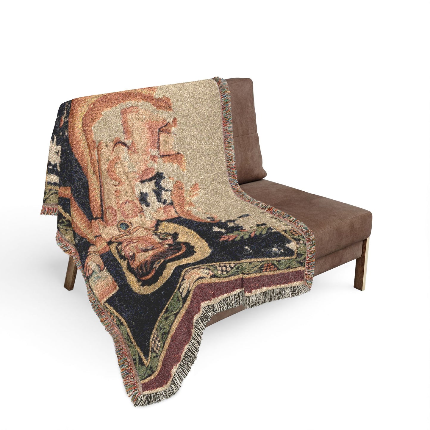 Nereid (Sea-Nymph) from a Hanging Woven Throw Blanket