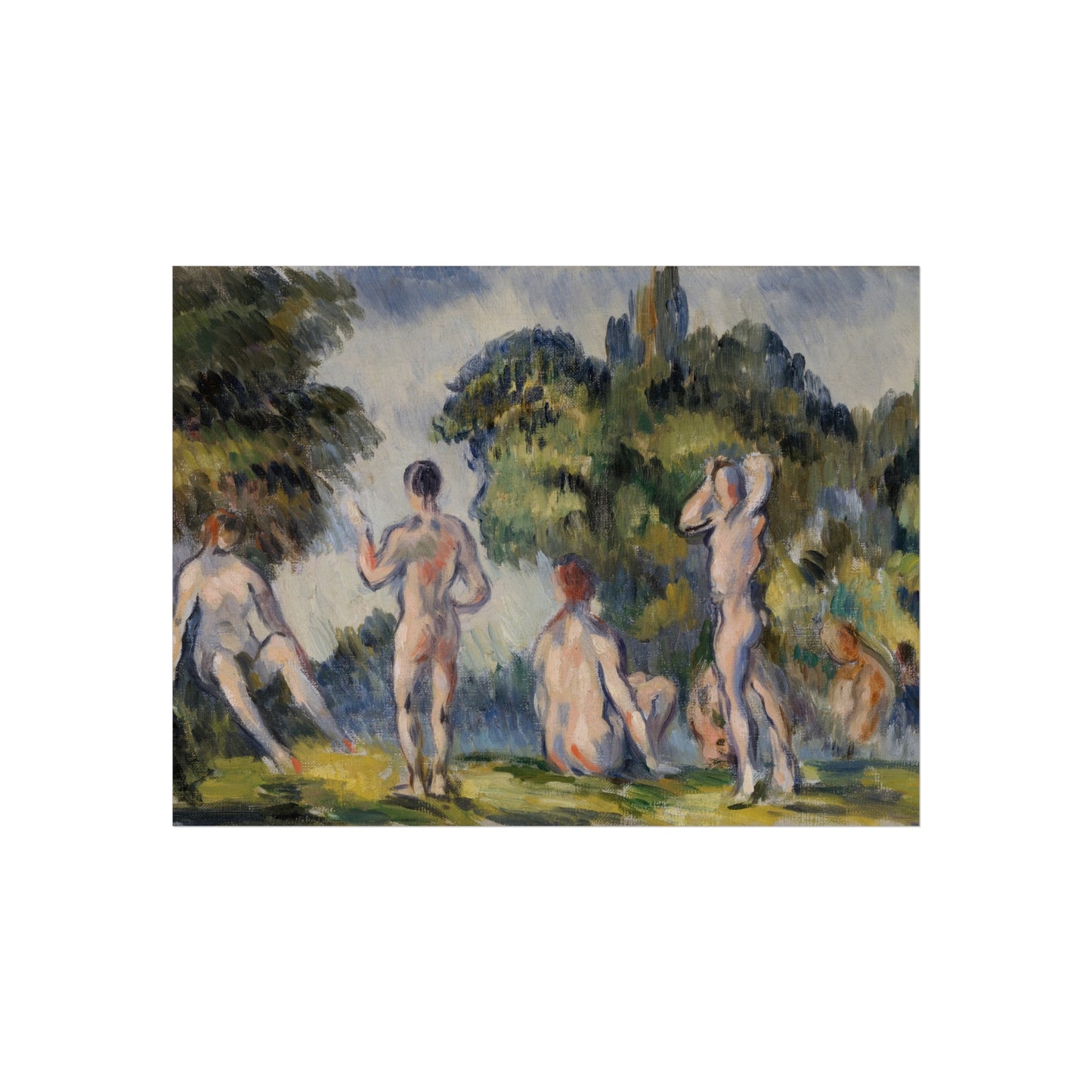 Paul Cezanne - Bathers | Fine Art Poster