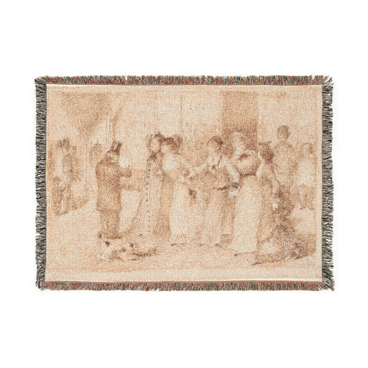 Workers' Daughters — Renoir Tapestry Blanket