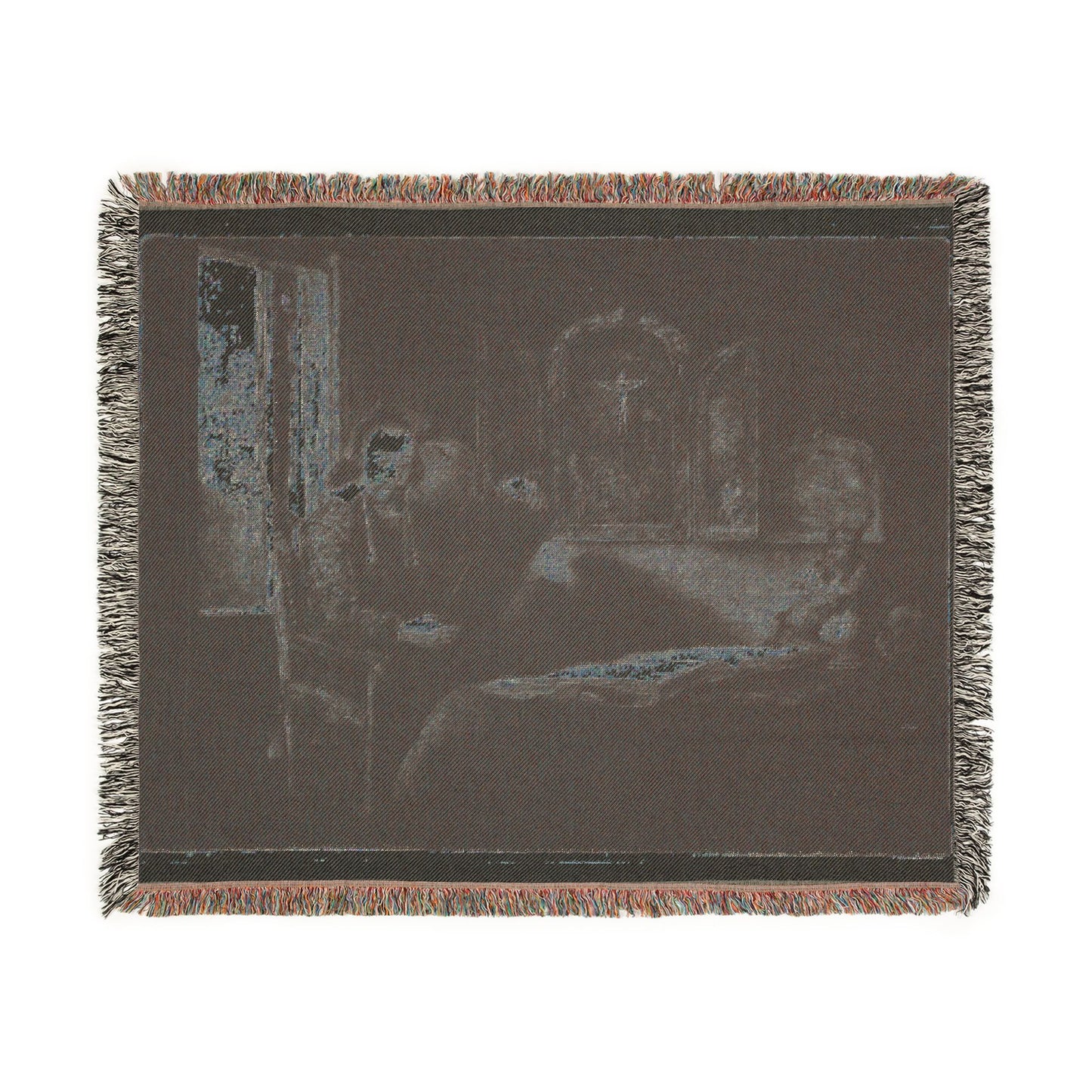 Rembrandt van Rijn - Abraham Francen, Apothecary | Woven Tapestry Blanket