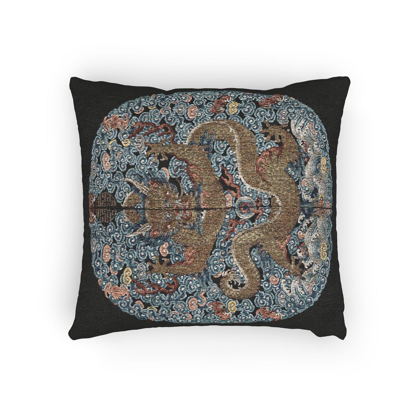 122_buzi-court-rank-badge | Woven Pillow