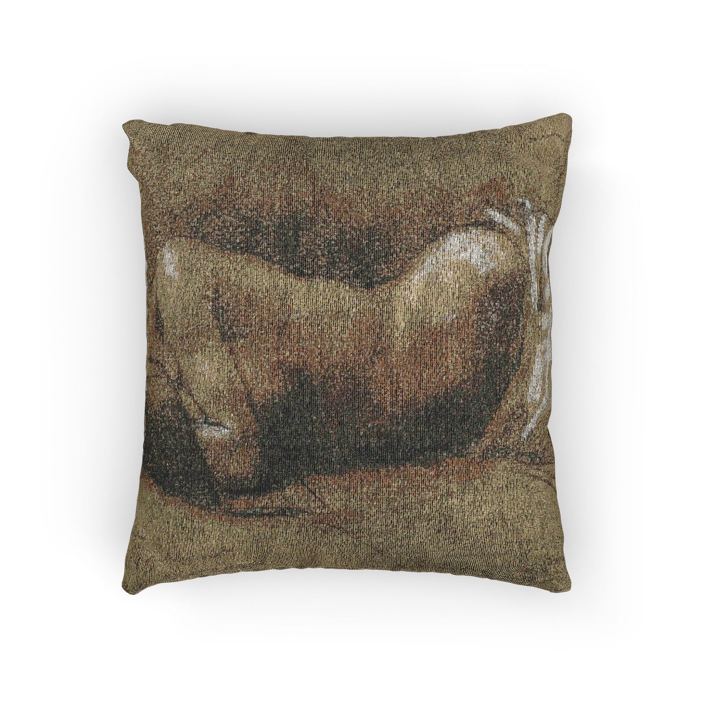 Pierre Puvis de Chavannes - Study of a Sleeping Woman | Woven Pillow