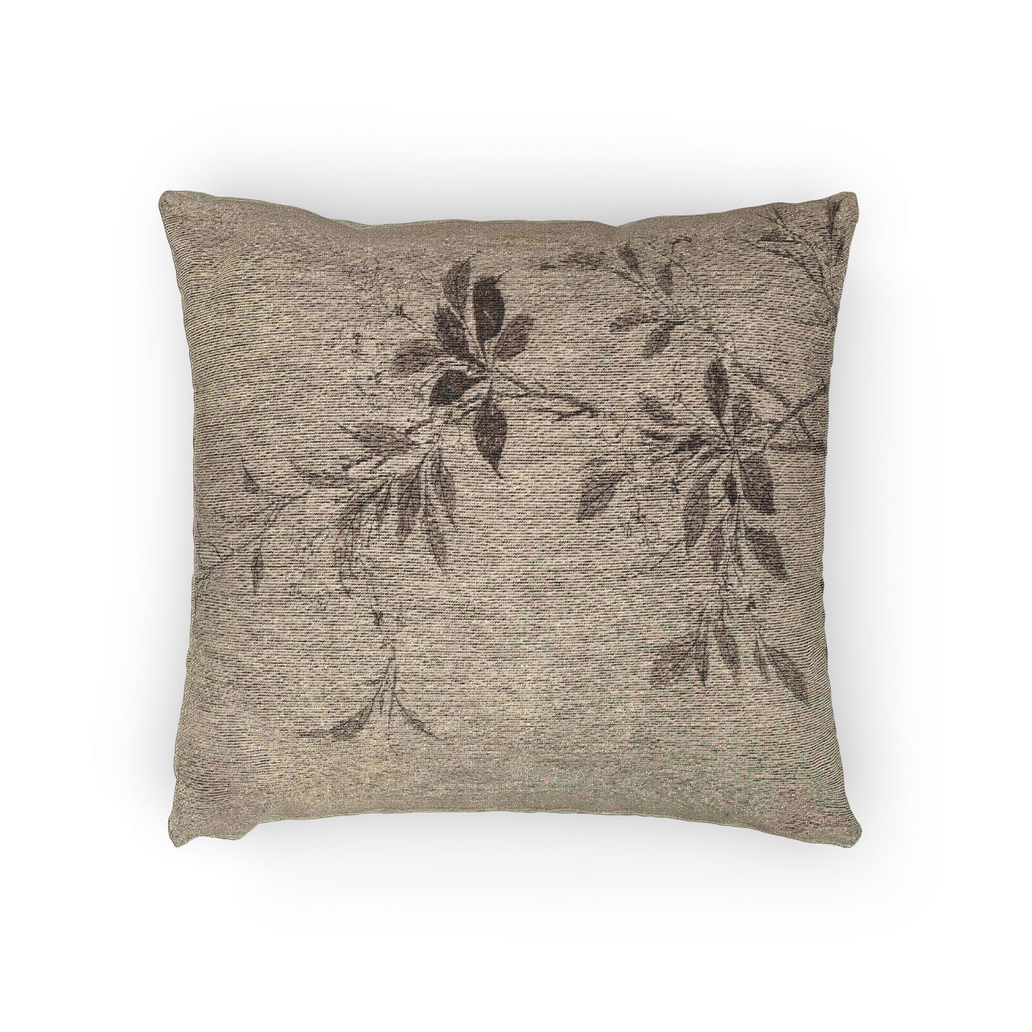 Flowering Crab Apple Woven Pillow