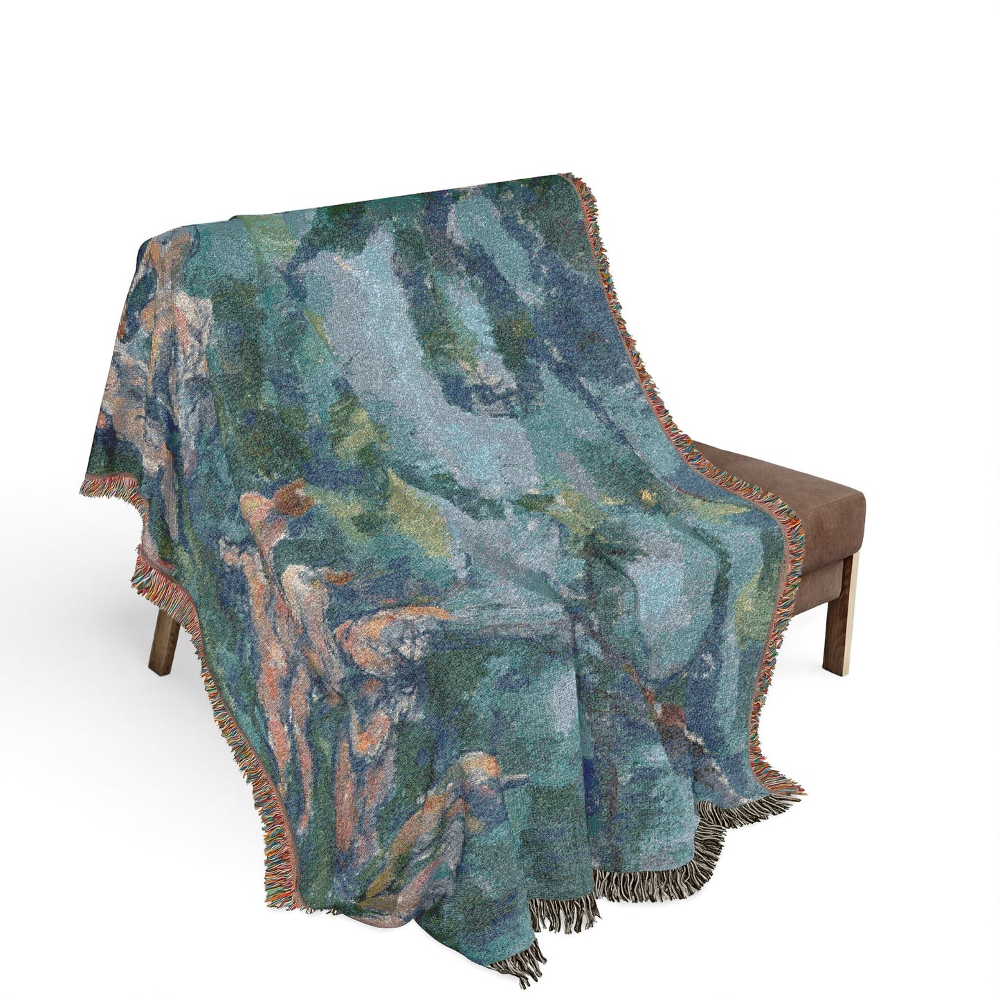 Paul Cezanne - The Bathers | Woven Tapestry Blanket
