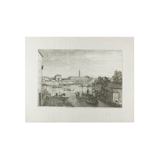 At the Gates of Dolo — Canaletto Fine Art Poster
