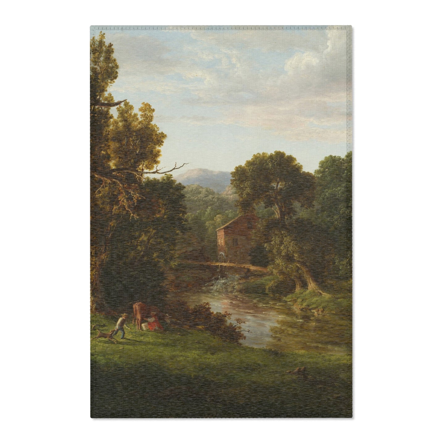 George Inness - The Old Mill | Area Rug