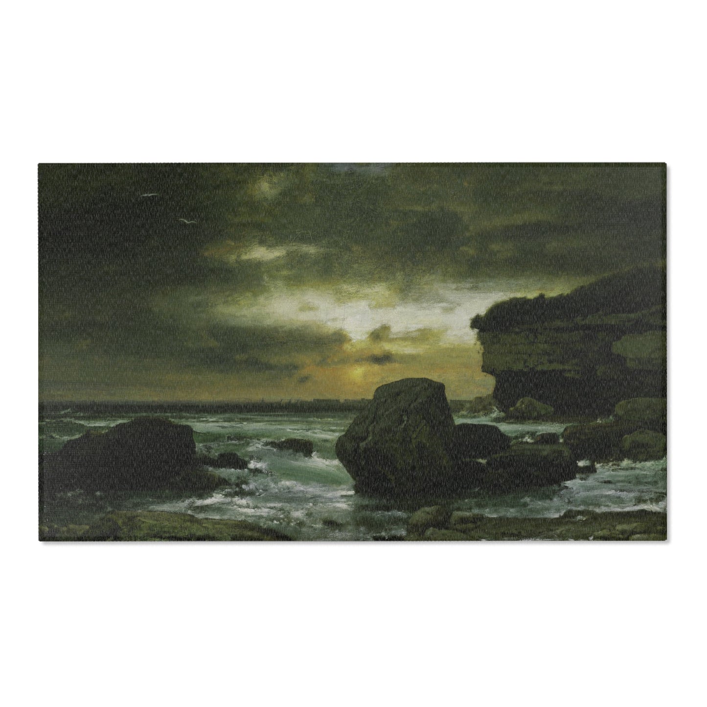 George Inness - A Marine | Area Rug