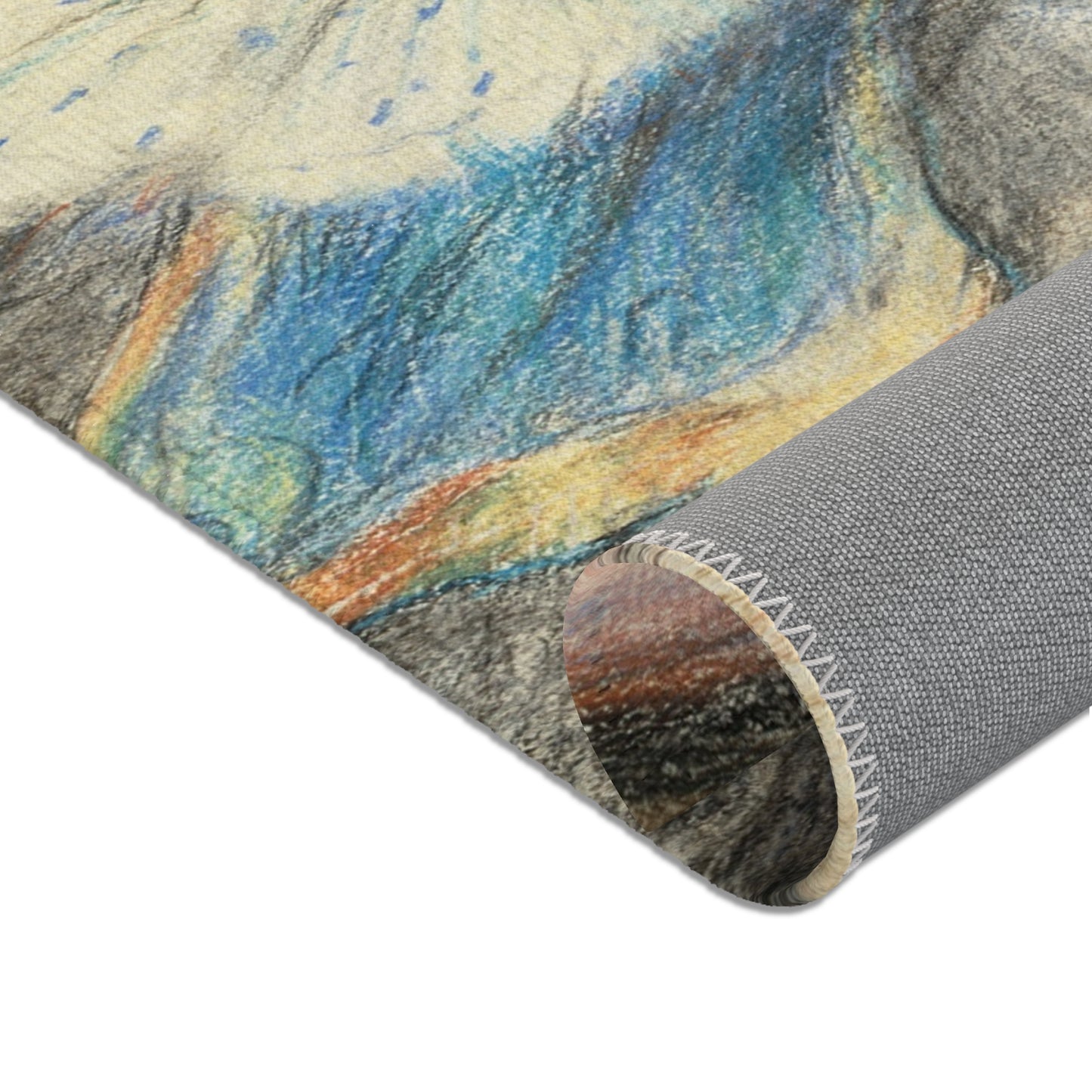 Henri de Toulouse-Lautrec - At the Circus Work in the Ring | Area Rug