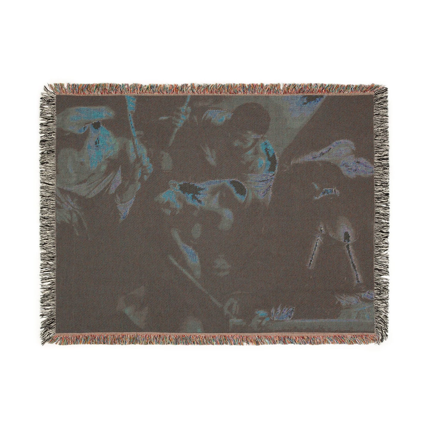 Michelangelo Merisi, called Caravaggio - The Crowning with Thorns - Google Art Project | Woven Tapestry Blanket