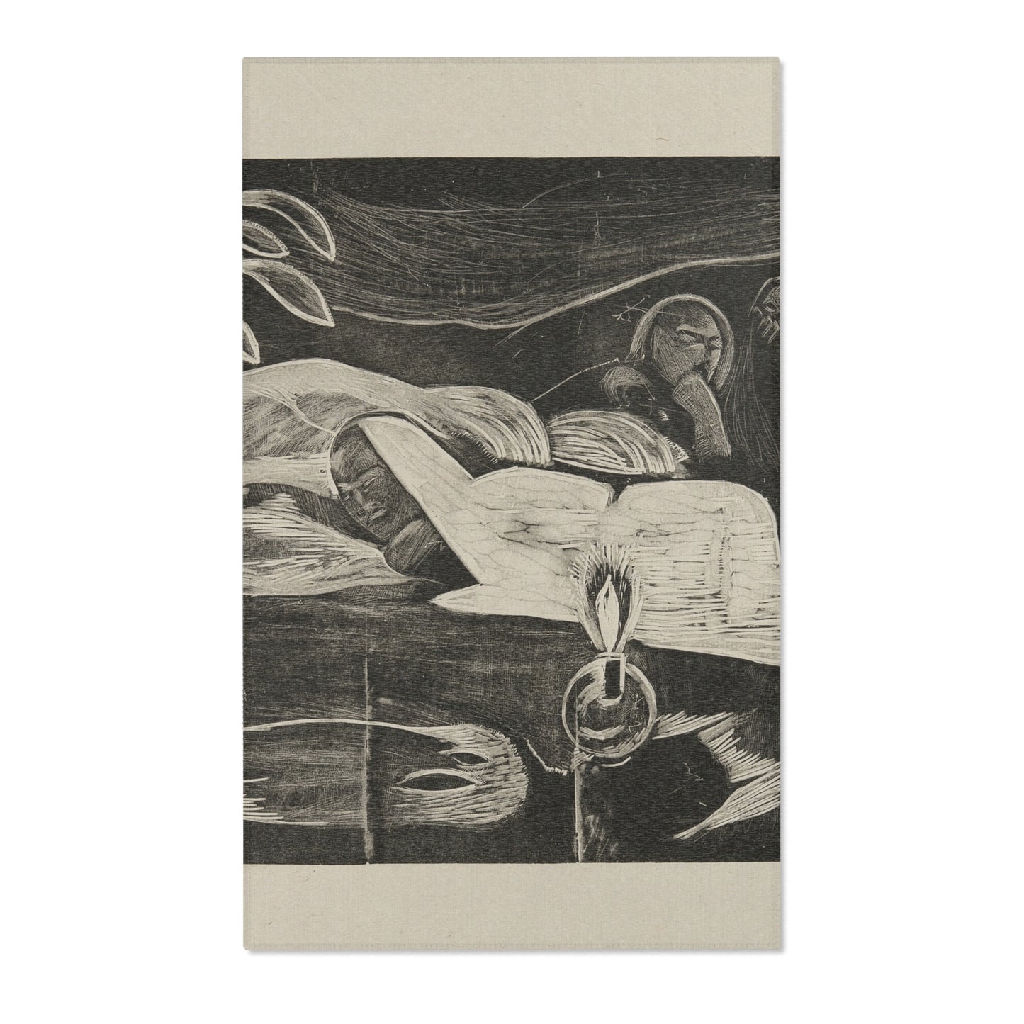 Paul Gauguin - Te po (The Night), from the Noa Noa Suite | Area Rug
