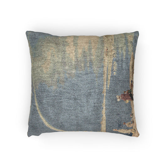An April Shower A View — Turner Pillow