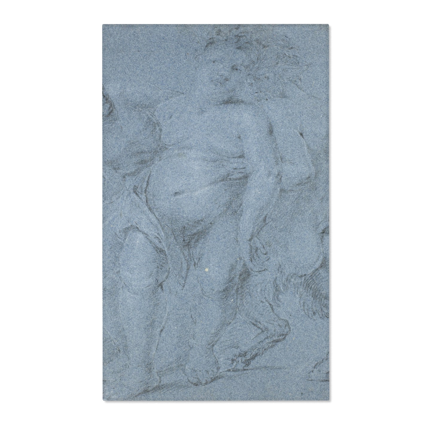 Peter Paul Rubens - Silenus Supported by Two Satyrs | Area Rug