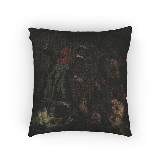 Dante's Bark (after Delacroix) Pillow
