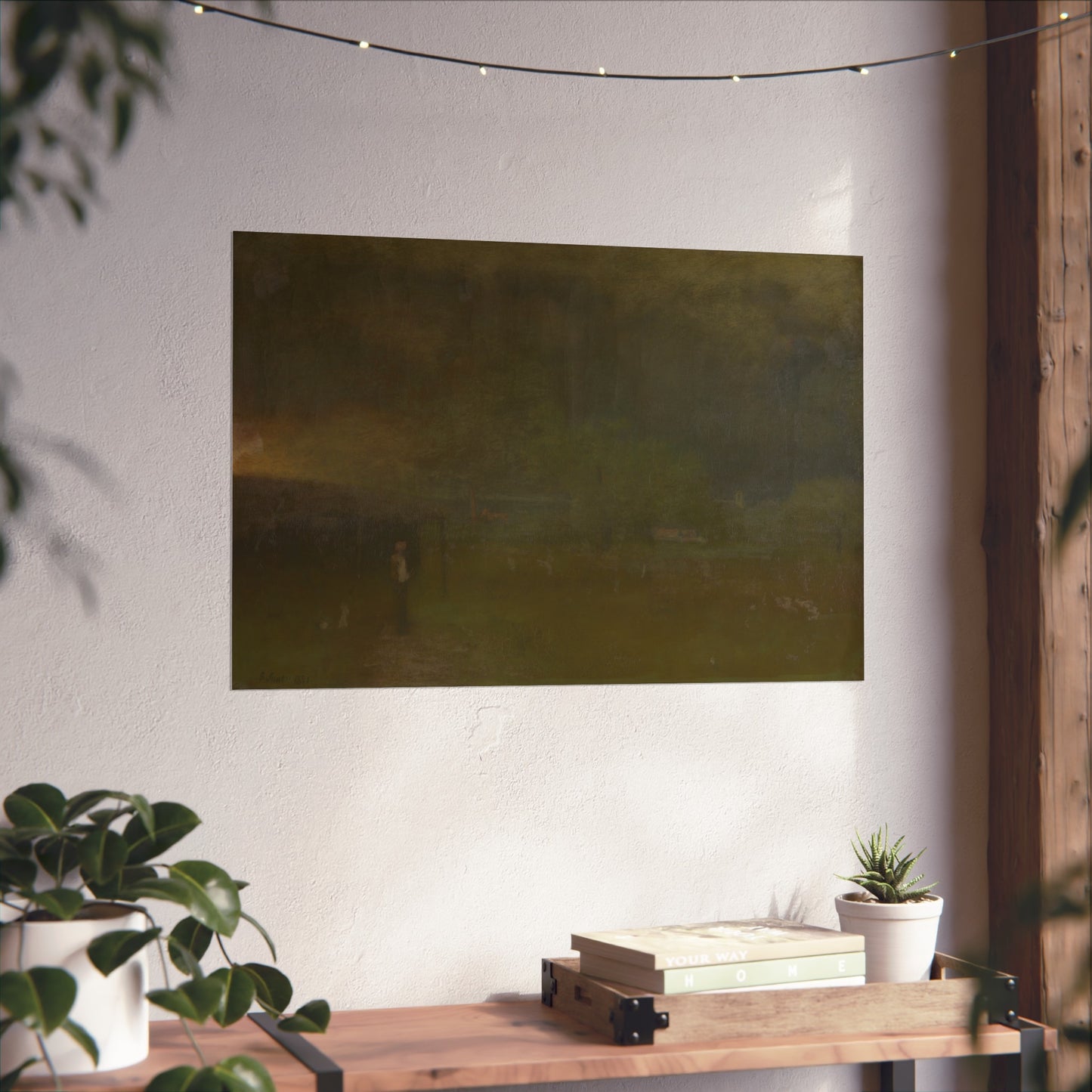 George Inness - Threatening | Fine Art Poster